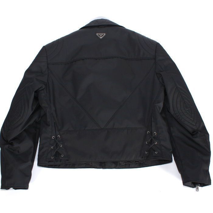 PRADA ジャケット PRADA プラダ SGC014 S221 1WQ8 中綿入り ダブルライダース