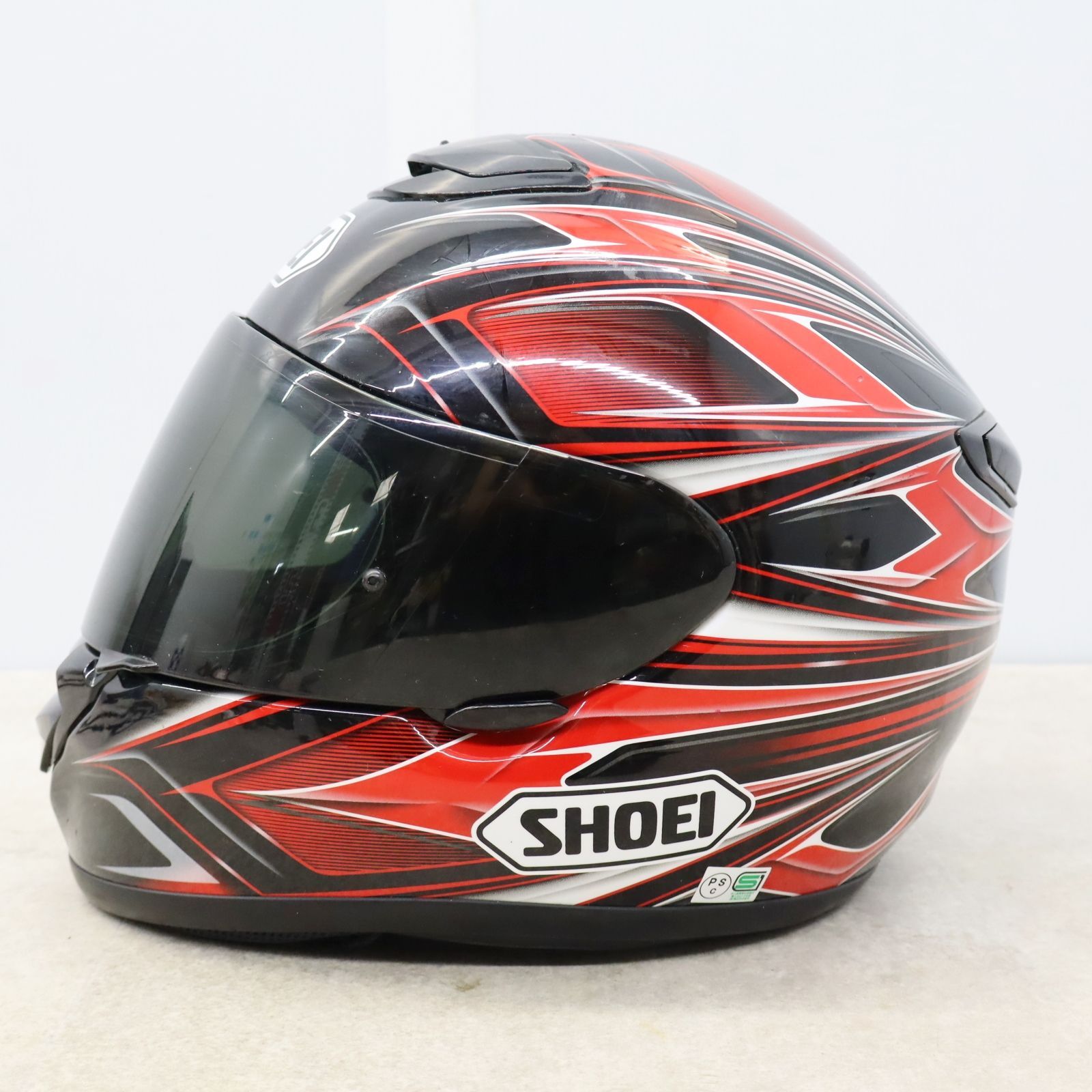 Shoei ヘルメット バイクヘルメット 赤黒 人気のSHOEI Z-8 に新色が 