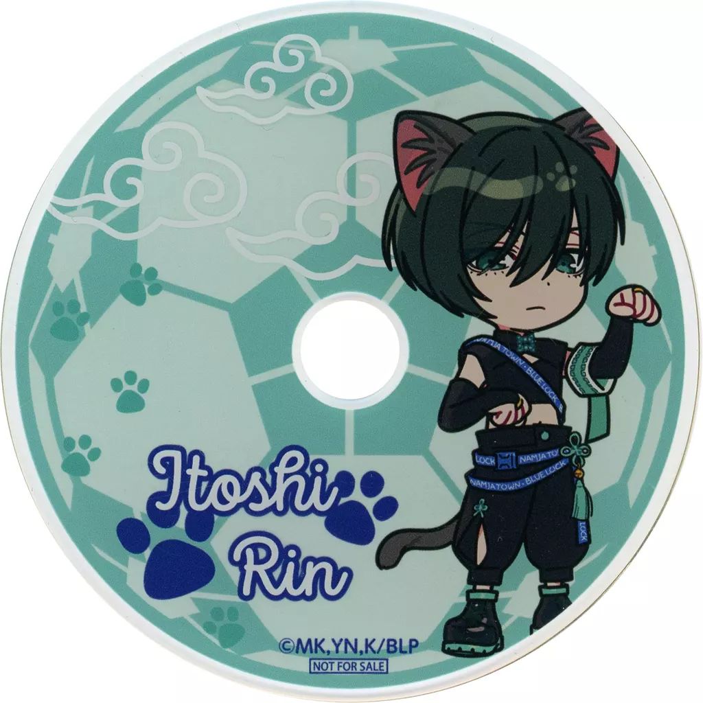 中古】コースター 糸師凛 アクリルコースター(Aグループ) 「ブルー