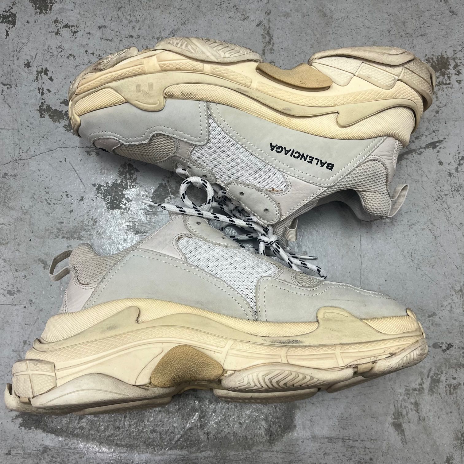 BALENCIAGA Triple S トリプルS ダット スニーカー バレンシアガ 40 