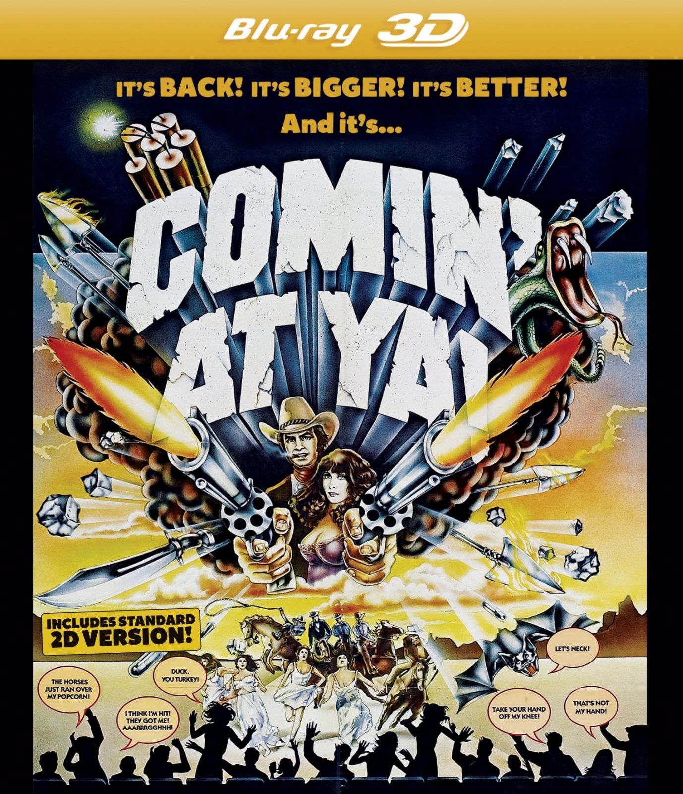 Comin At Ya Blu-ray Import