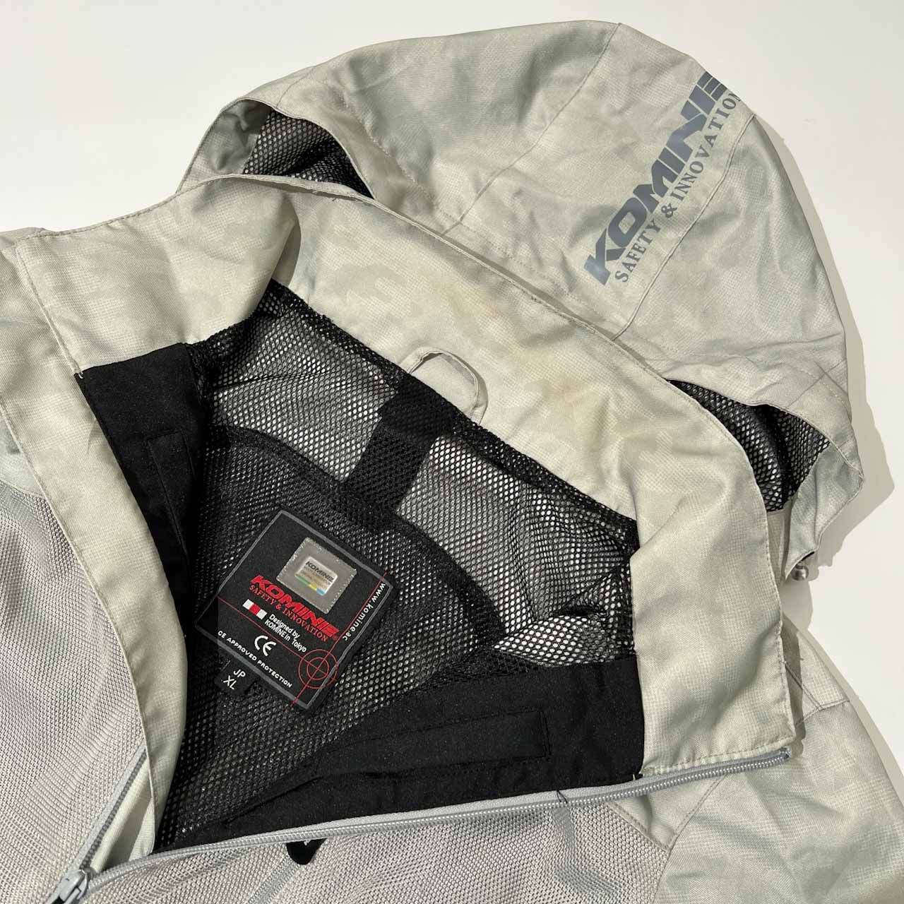 KOMINE カモフラージュメッシュジャケット XL