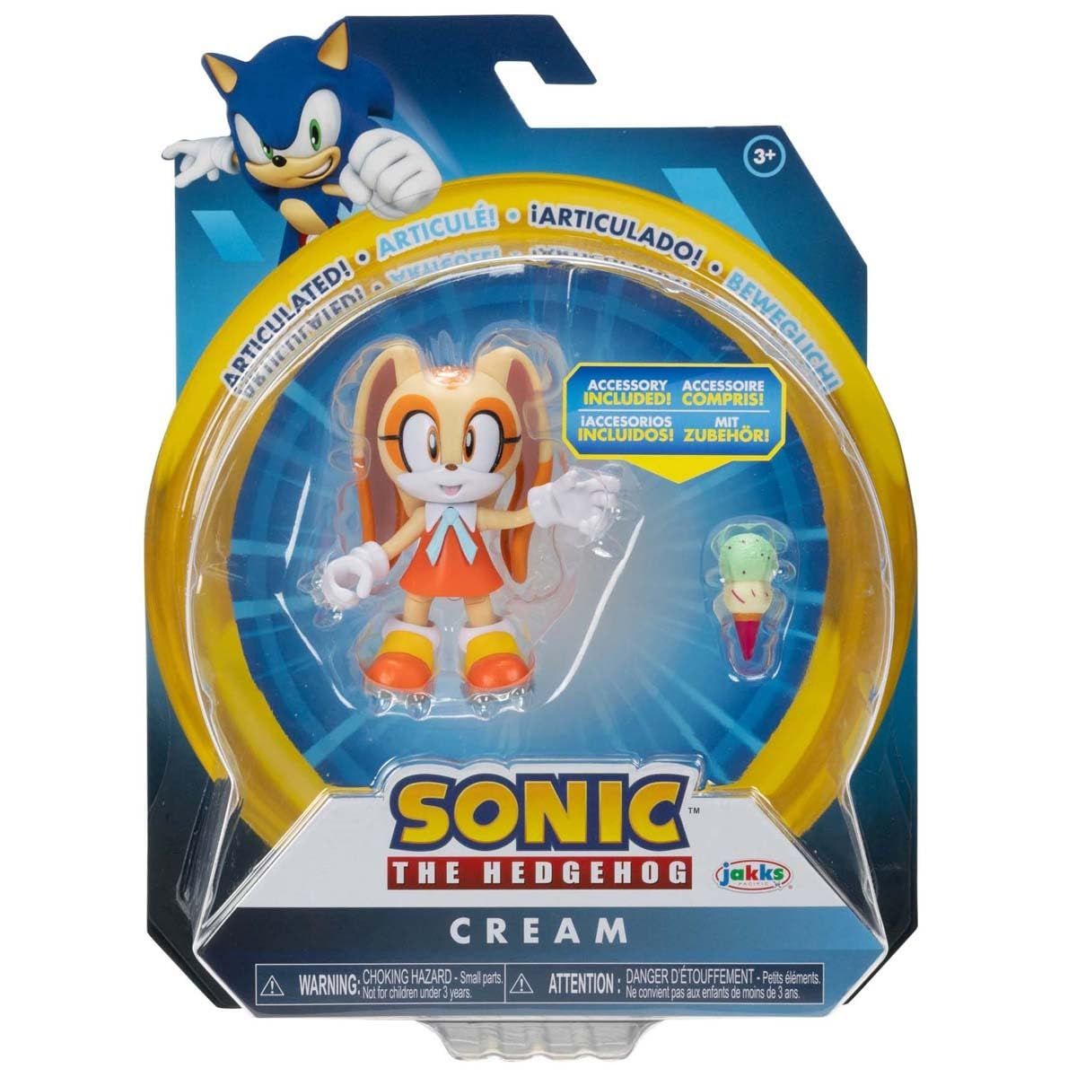 【新品】クリーム フィギュア 海外限定 ソニック ソニック・ザ・ヘッジホッグ 4インチ クリーム アイスクリーム