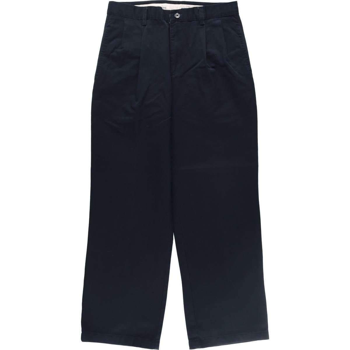 古着 ジョルジオアルマーニ Giorgio Armani KHAKIS ツータック チノパンツ メンズw30相当/eaa510533