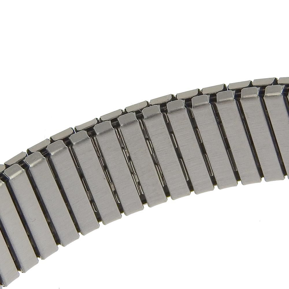 BVLGARI ブルガリ トゥボガス ※社外ベルト BB262T 腕時計 SS シルバー クオーツ レディース 黒文字盤中古 ブルガリ ブルガリ・ブルガリ トゥボガス ダイヤ レディース