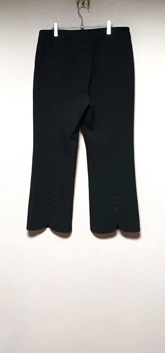 ハンサム O 2nd オッズセカンド ブラック ブーツカット スラックス ボタン デザインテープ 67-98