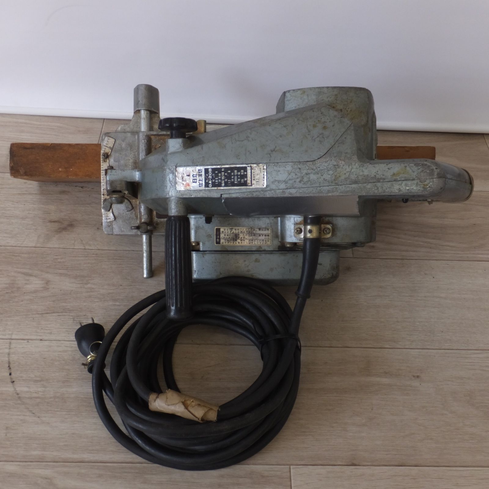 送料無料] ☆日立 HITACHI 仕上溝切 GA-20B 最大幅 36mm 100V 50