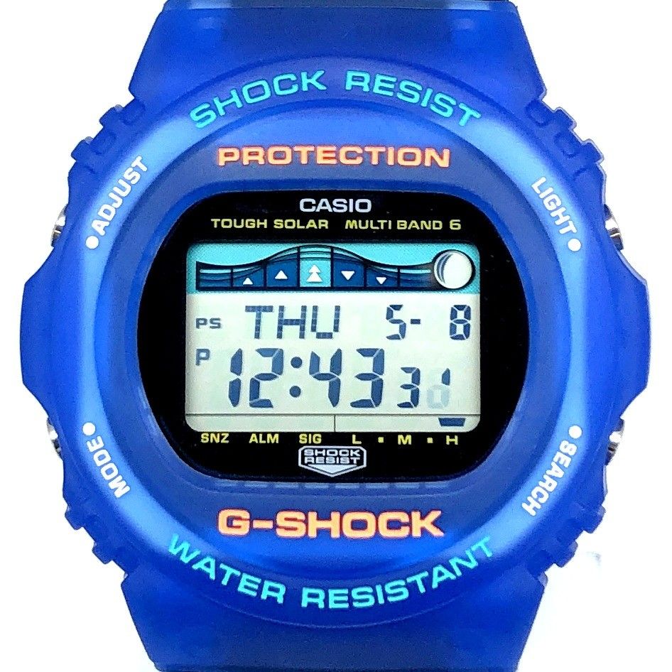 G-SHOCK ジーショック GWX-5700K-2 G-LIDE イルクジ2021 電波ソーラー ブルースケルトン ICERC設立30周年 2021年6月発売