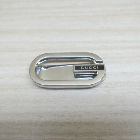 グッチ　GUCCI マネークリップ　シルバー925 グッチ GUCCI マネークリップ 札ばさみ LMDM MONEY CLIP WITH