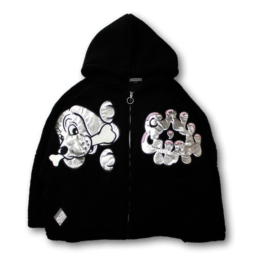 ガルフィー GALFY ピッカピカのダブモコパーカー ブルゾン L