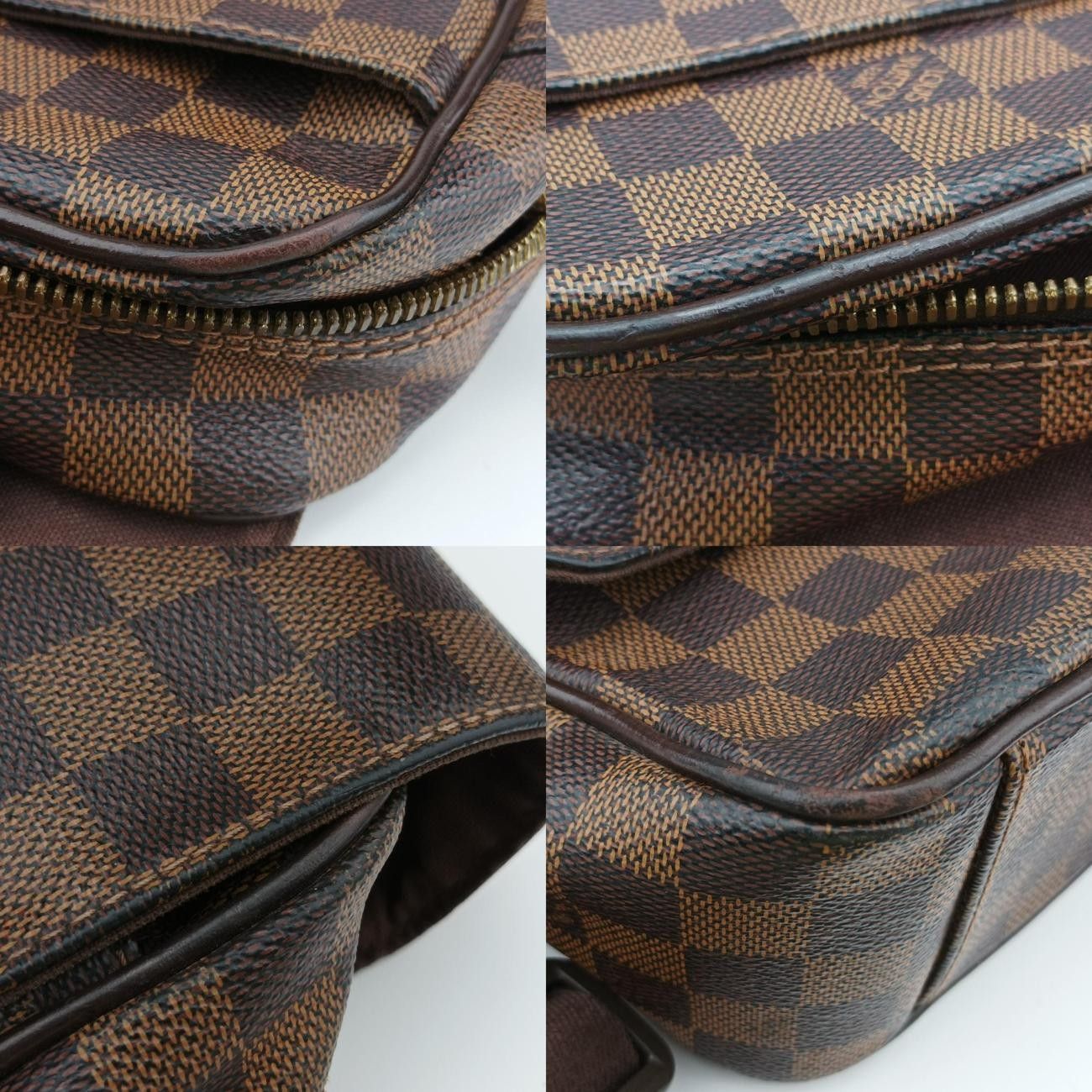 ルイヴィトンLouis VuittonシェルトンMMエベーヌダミエキャンバスN41149MIO132