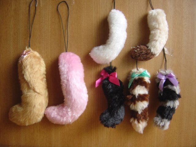 ♯Fyi17NFふさふさにゃんこしっぽストラップ3全7種