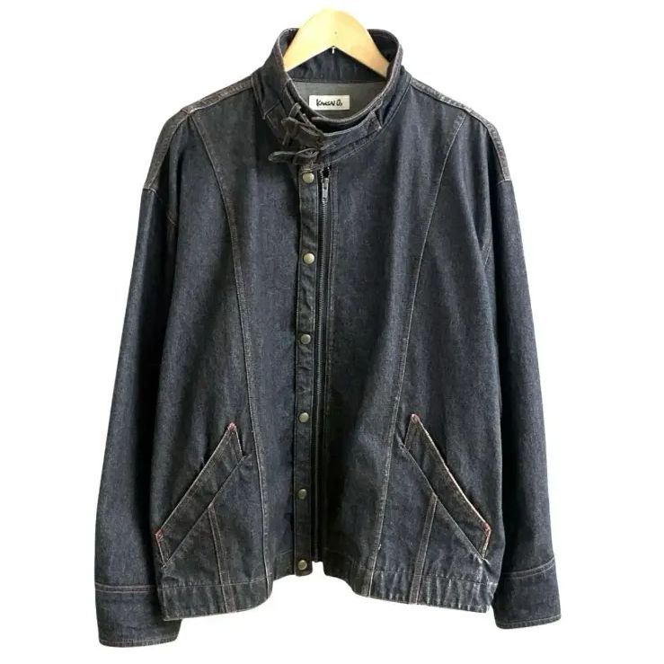 KANSAI O2 山本寛斎　80's ヴィンテージ　デニムジャケット　刺繍 ヴィンテージ KANSAI 02 山本寛斎 刺繍 デニムジャケット M3 - メルカリ