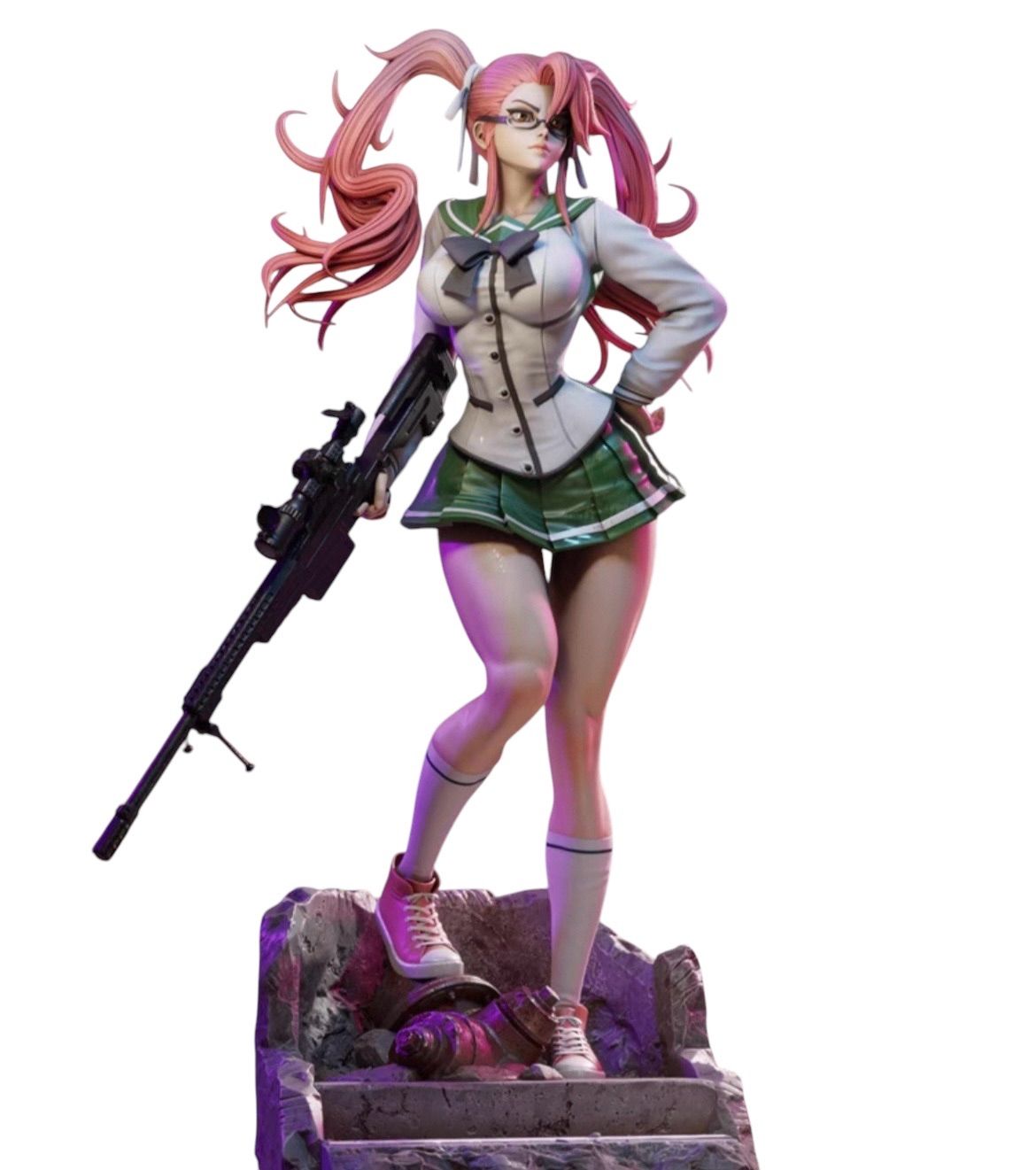 Amazon | モルガン・ル・フェ フィギュア 1/6スケール 塗装済み