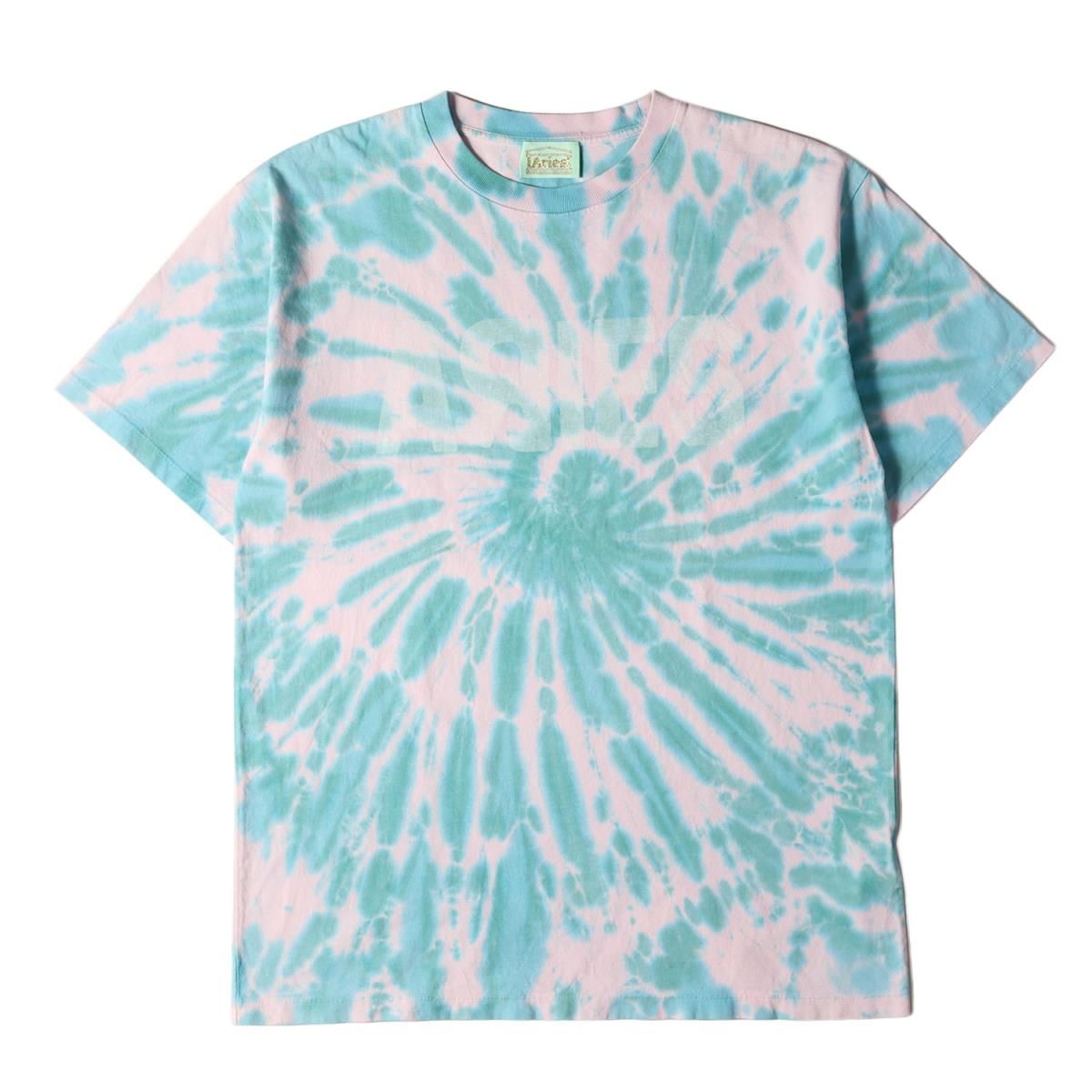 美品 ARIES アリーズ Tシャツ タイダイ染め ブランドロゴ クルーネック 