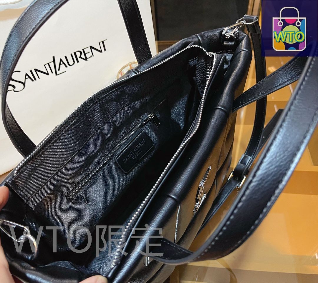 本物■イヴサンローラン■YSL ロゴ トート ブラック ショルダートートバッグ 楽天市場】SAINT LAURENT PARIS サン ローラン パリ YSL イブ