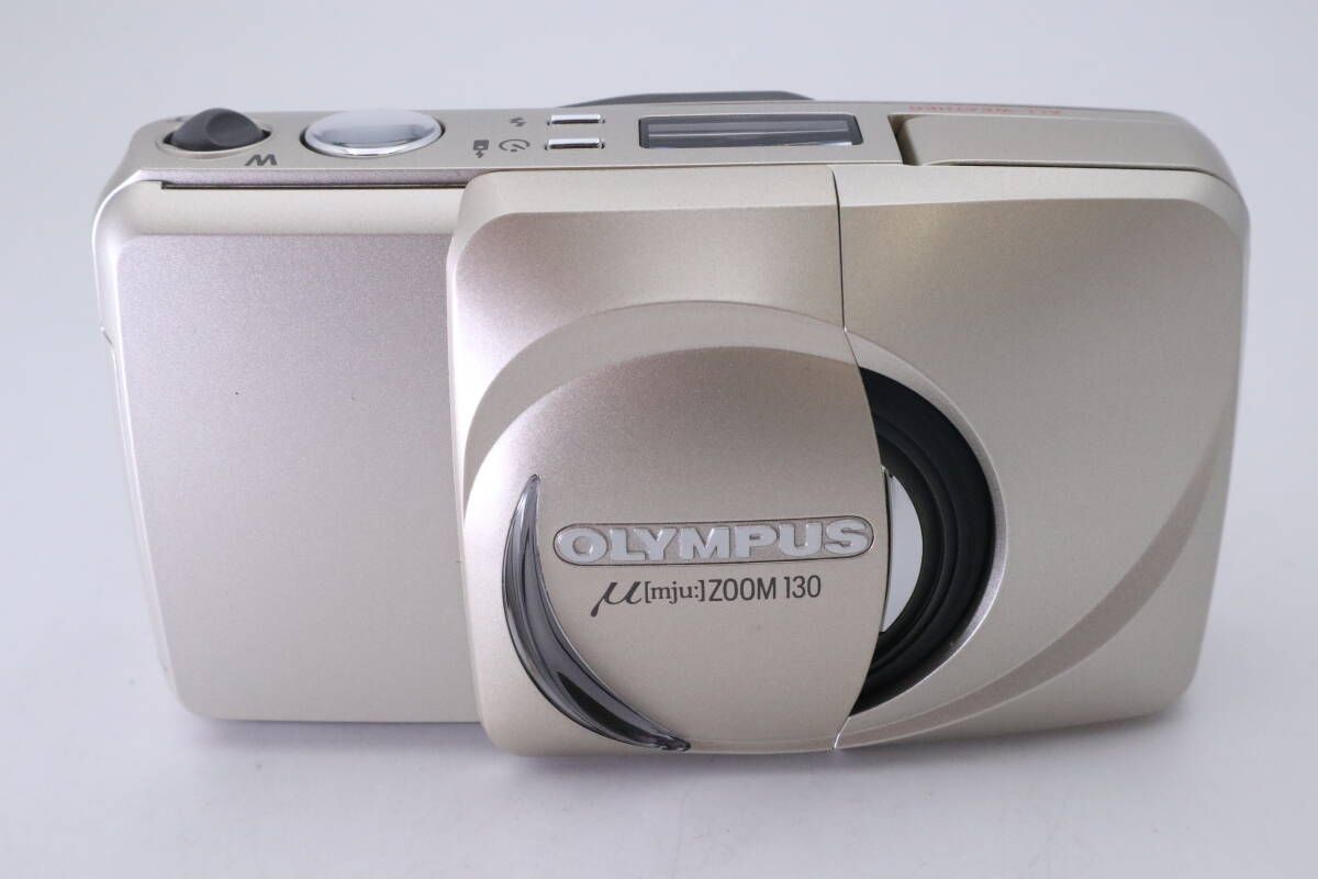 OLYMPUS mju ミュー ZOOM 130 オリンパス フィルムカメラ ゴールド f 10481