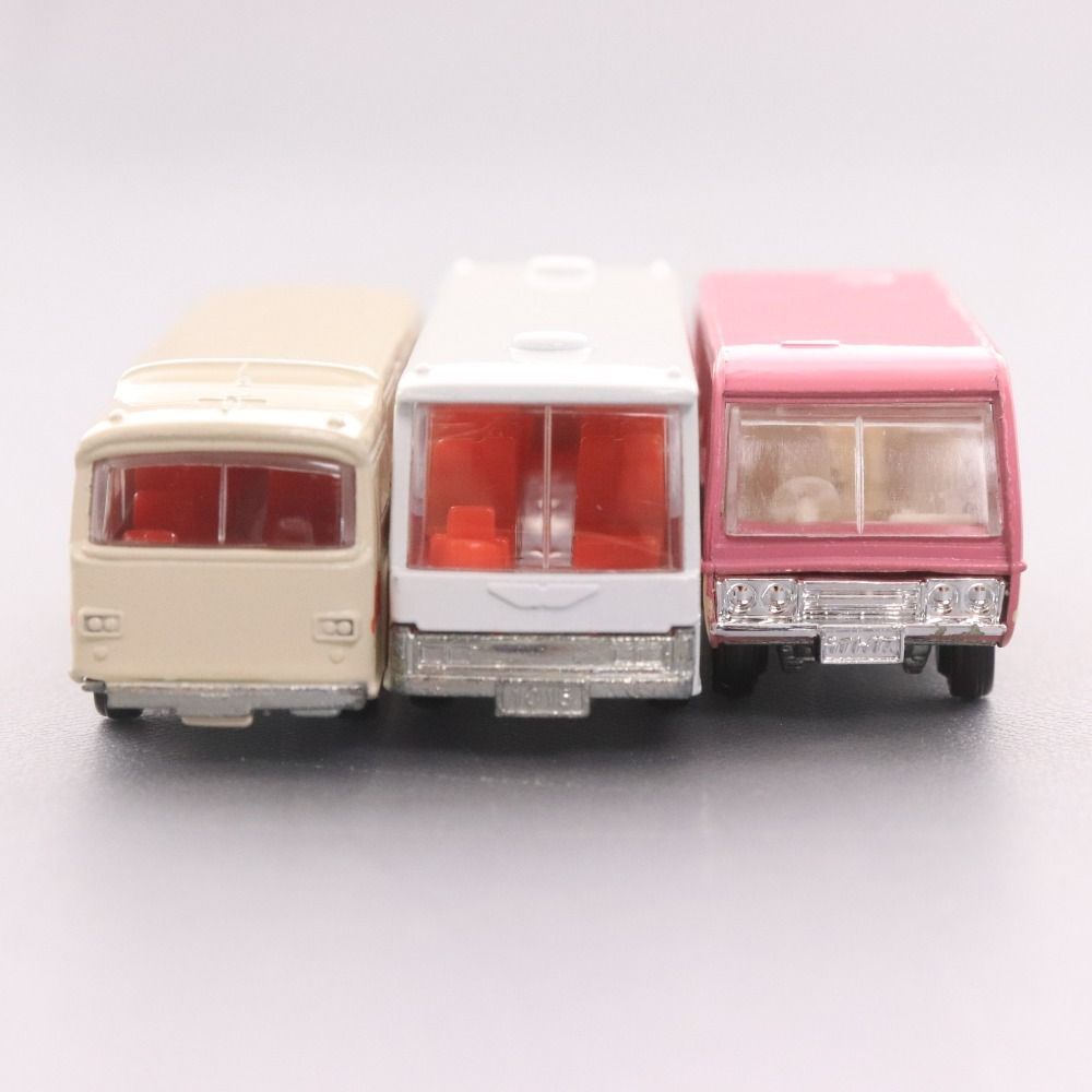 トミー トミカ 品 バス3台セット 富士重工セミデッカー型バス 日野レインボーススケルトンバス マツダライトバス 日本製 き YUZUMIYA_COM