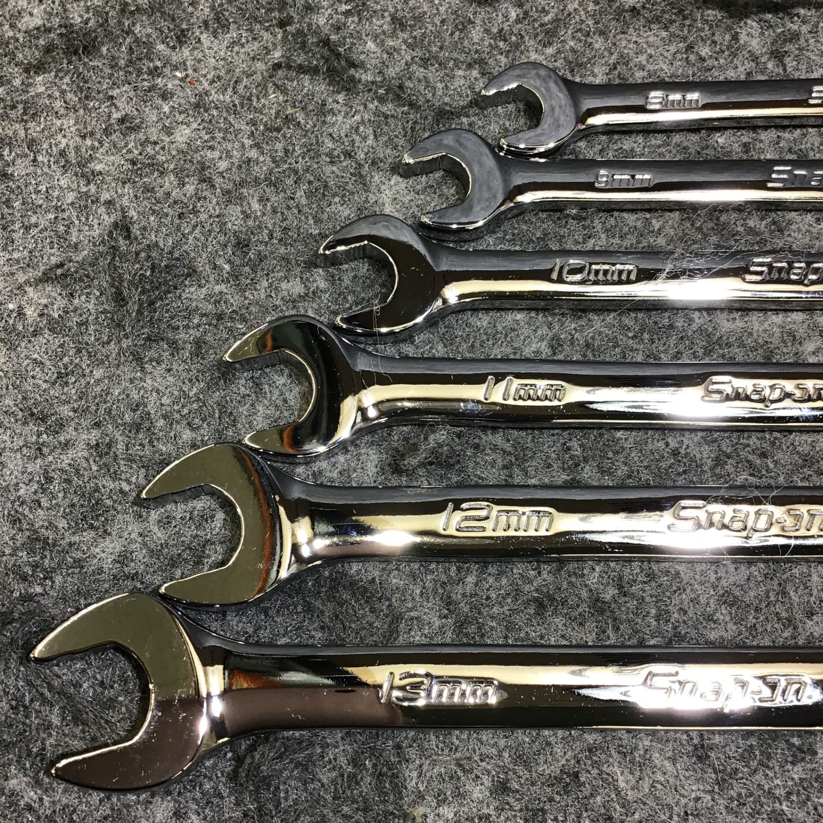 美品中古】 スナップオン(Snap-on) 切り替え式ラチェットコンビネーションレンチ12点セット SOXRRM 8~19 ギアレンチ  コンビネーションレンチ 【桶川店】 - メルカリ