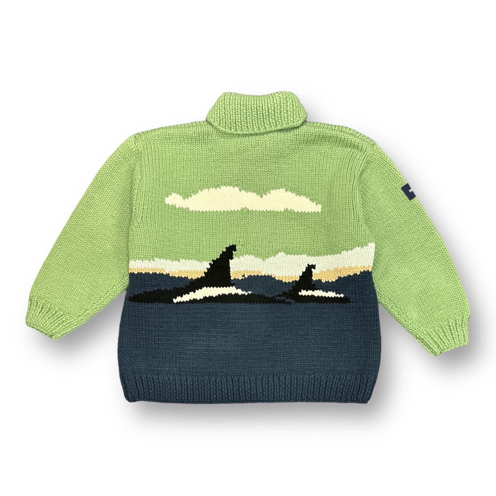 23aw DESCENDANT SUNKEN COWICHAN SWEATER
