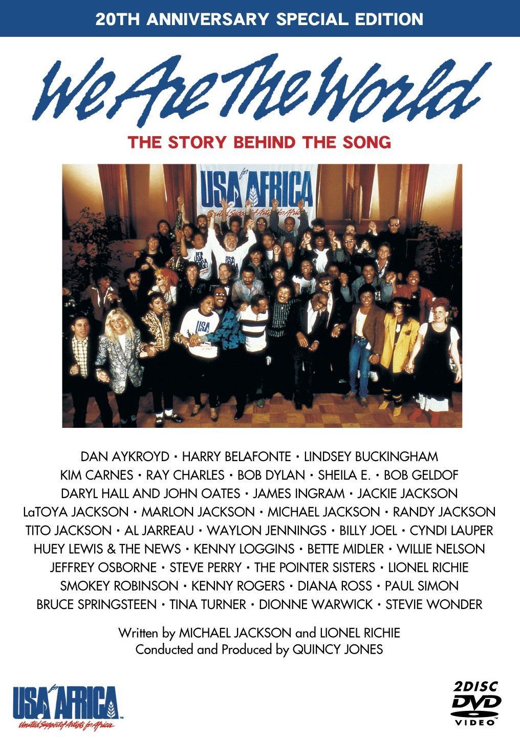 (未使用･未開封品)We Are The World The Story Behind The Song (ステッカー付) [DVD] World The The Story Behind The Song Are - 20th Anniversary