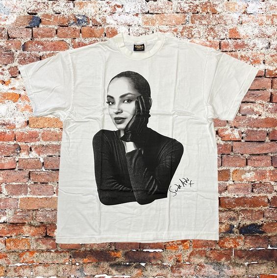 Sade / シャーデー Tシャツ XL 白 両面プリント - メルカリ