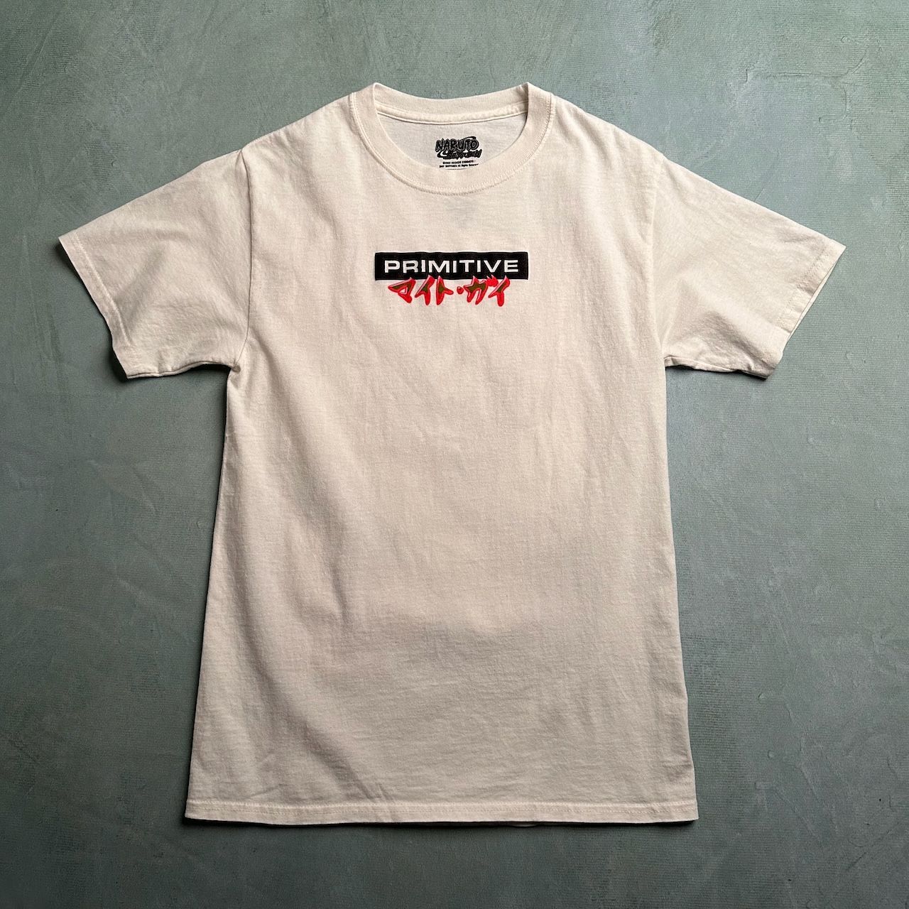 NARUTO ナルト マイトガイ アニメTシャツ 白 - メルカリ