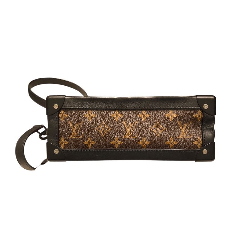 LOUIS VUITTON ブラック ショルダーバッグ ルイ・ヴィトン LOUIS VUITTON ソフト・トランク M44427