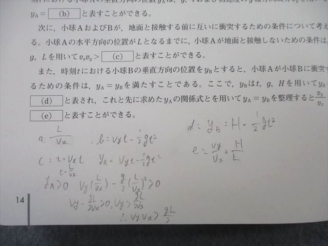 UN25-095 東進 スタンダード物理 PART1/2 テキスト 2013 計2冊