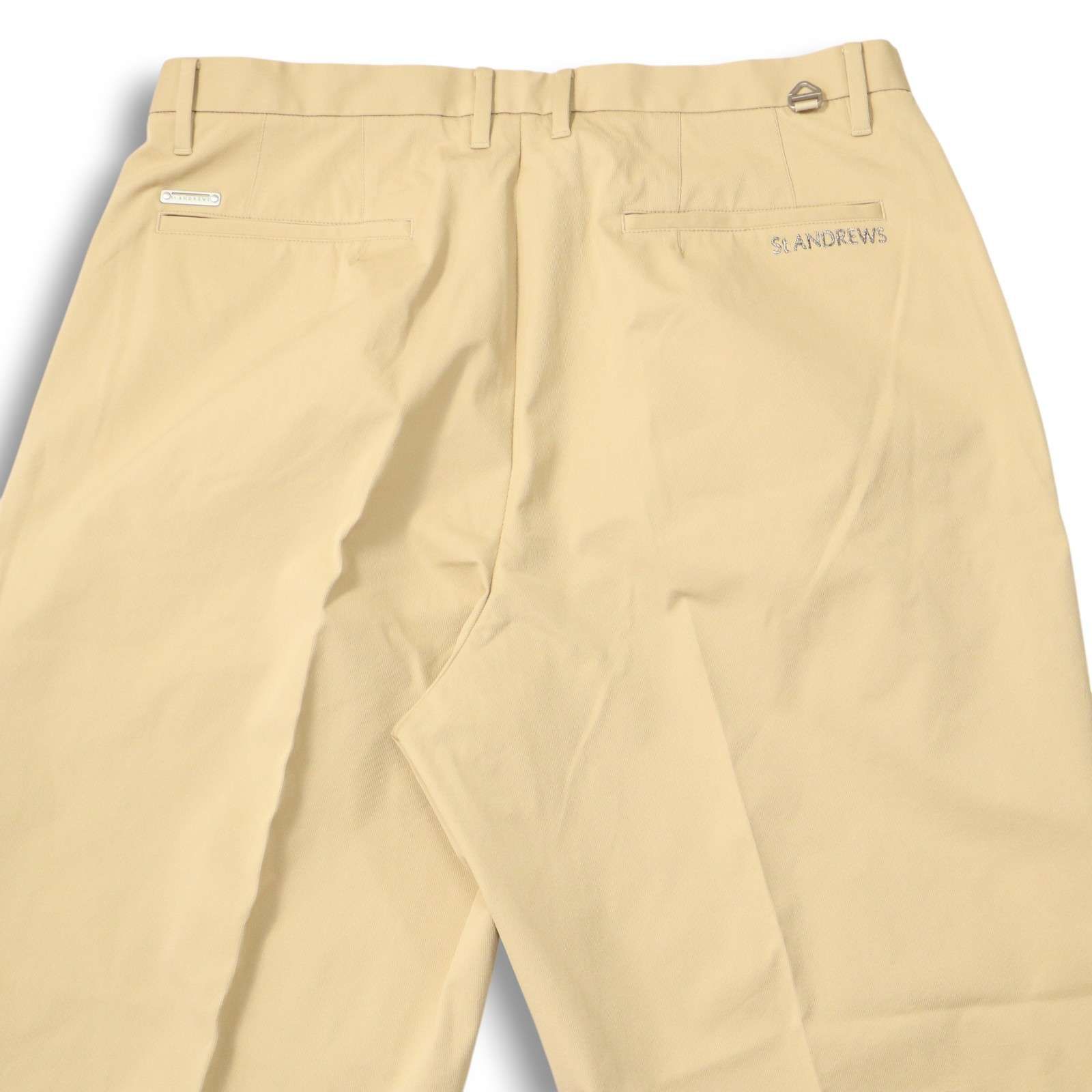 24SS★ St ANDREWS セントアンドリュース ゴルフ 春夏★ コードドビー ストレッチ ワイド パンツ Sz.3L メンズ 大きいサイズ 24SS☆ St ANDREWS セントアンドリュース ゴルフ 春夏☆ コード