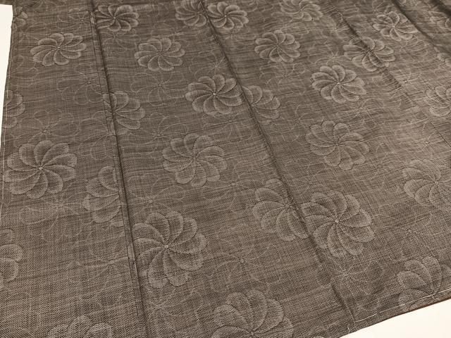 平和屋着物●本場大島紬　カタス9マルキ　風景文　正絹　逸品　未使用　AABH4162ph 平和屋着物○本場大島紬 カタス9マルキ 風景文 正絹 逸品 AABH0714fy