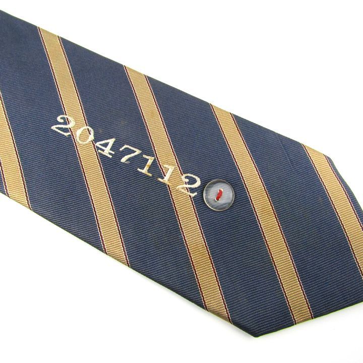 20471120 トライベンティ ネクタイ ストライプ柄 シルク 日本製 Y2K