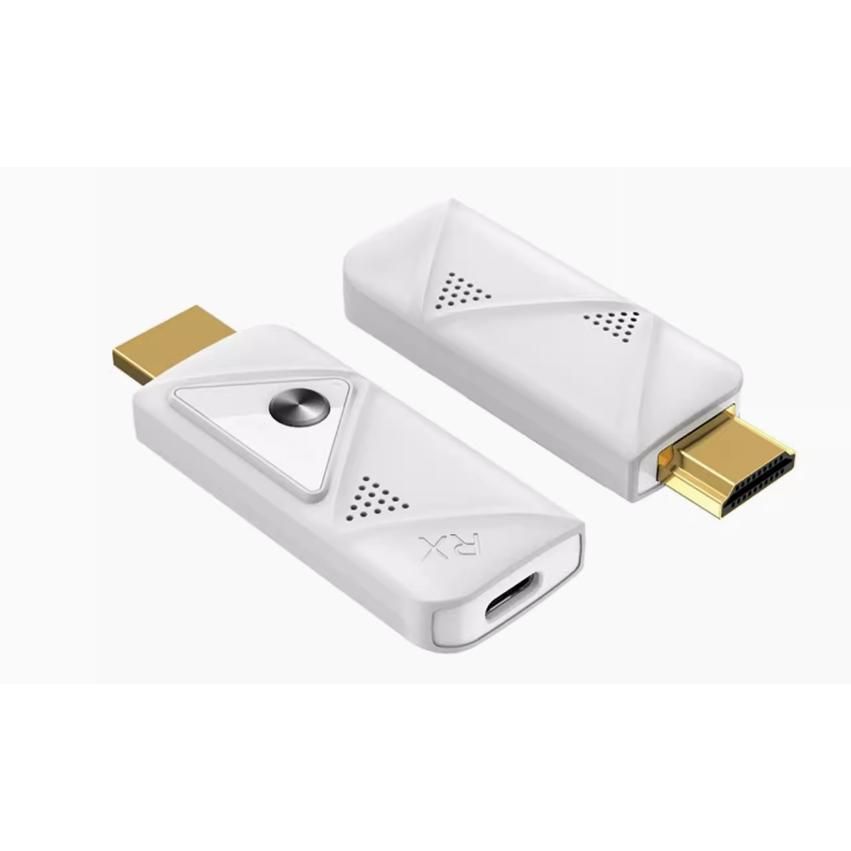 ワイヤレスhdmi 無線 送受信機セット 0.2秒以内遅延 30メートル無線伝送 WIFI不要 簡単接続 映像と音声同時出力 PC ノートパソコン プロジェクター HDTV