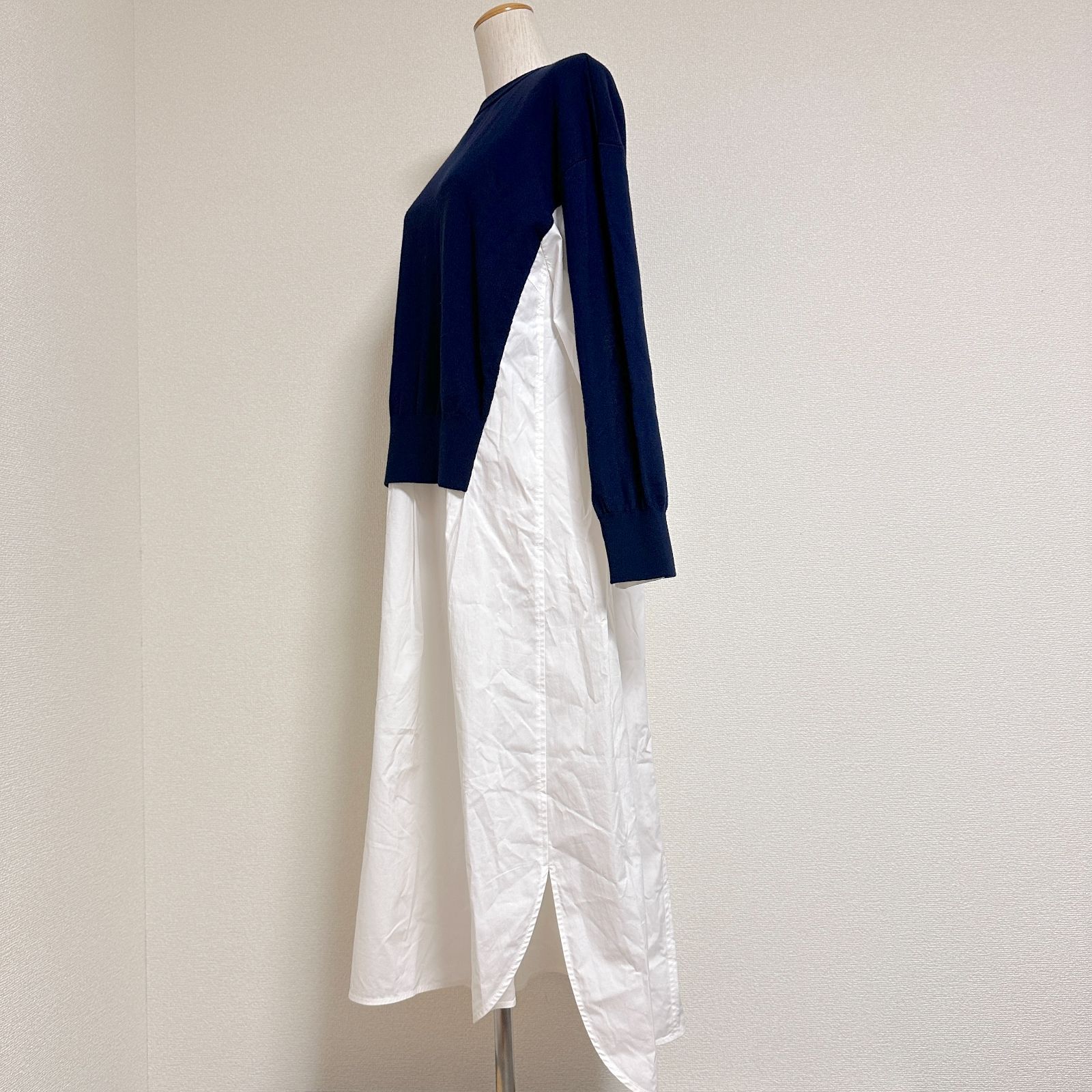 ENFOLD 38 レイヤードワンピース enfold レイヤードワンピース