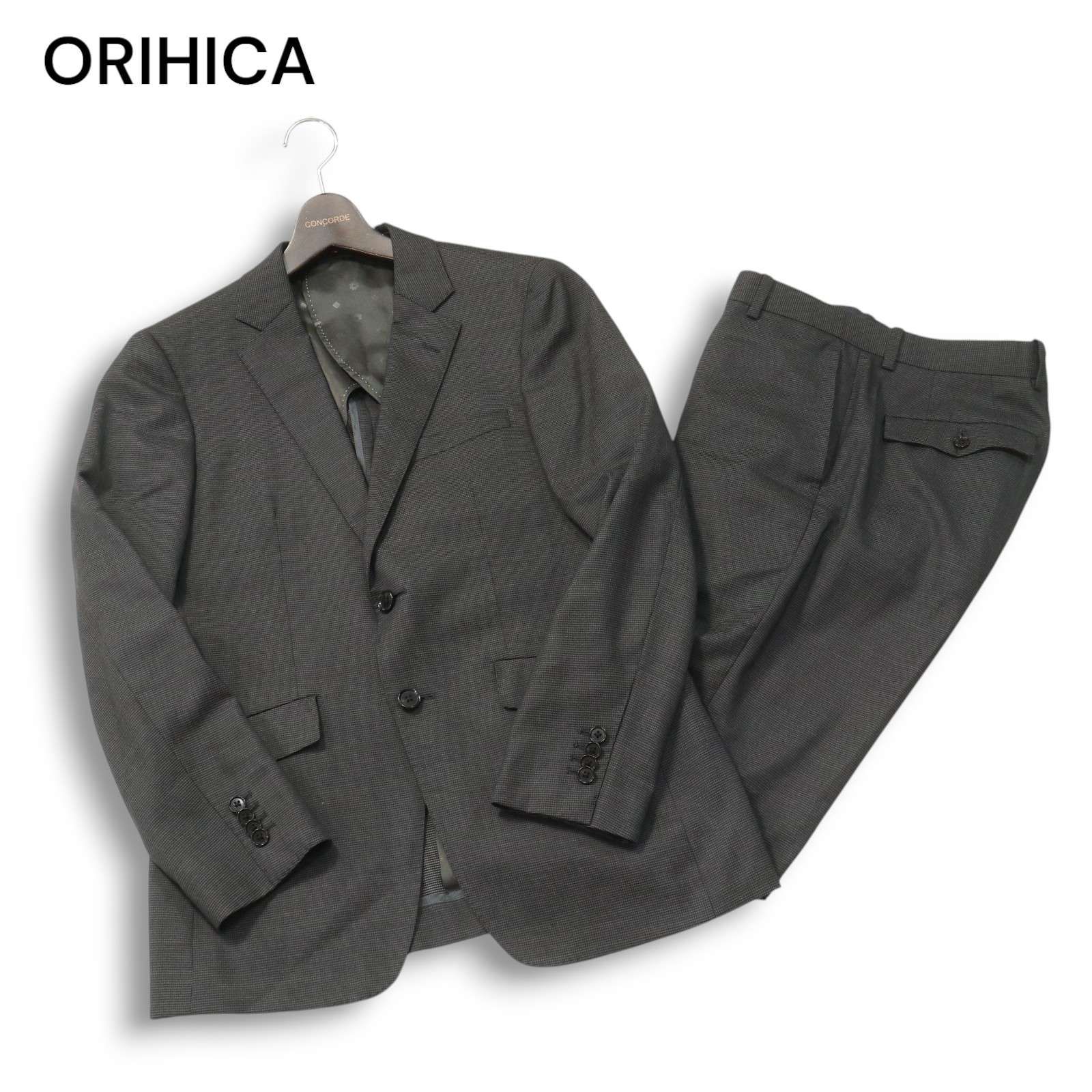 ✨タグ付未使用品✨ORIHICA オリヒカ スーツ セットアップ A4 中古・古着通販】ORIHICA (オリヒカ) セットアップスーツ ネイビー