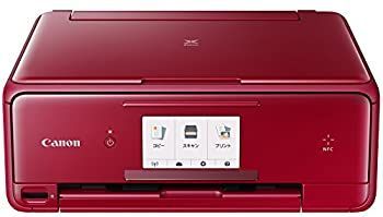 【中古】【輸入･日本仕様】旧モデル Canon インクジェットプリンター複合機 TS8030 RD レッド