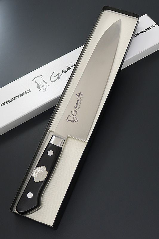 KC-723 関兼常 グランシェ モリブデン鋼 牛刀 黒合板柄 240mm