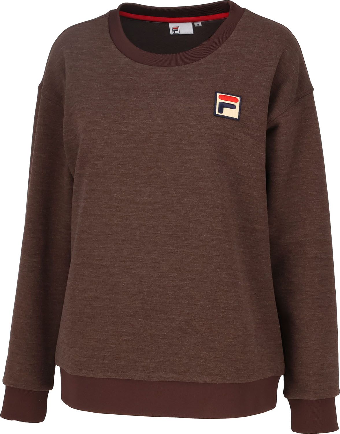 FILA＊モコモコ防寒ボアスコートとフィラレッド長袖トップス上下