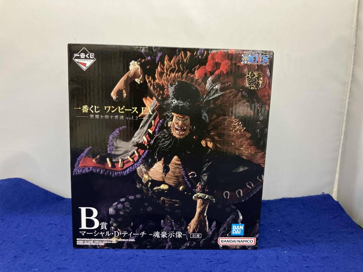 一番くじワンピースEX B賞マーシャル・D・ティーチ Amazon.co.jp: 一番くじ ワンピース 新四皇 B賞 四皇 マーシャル