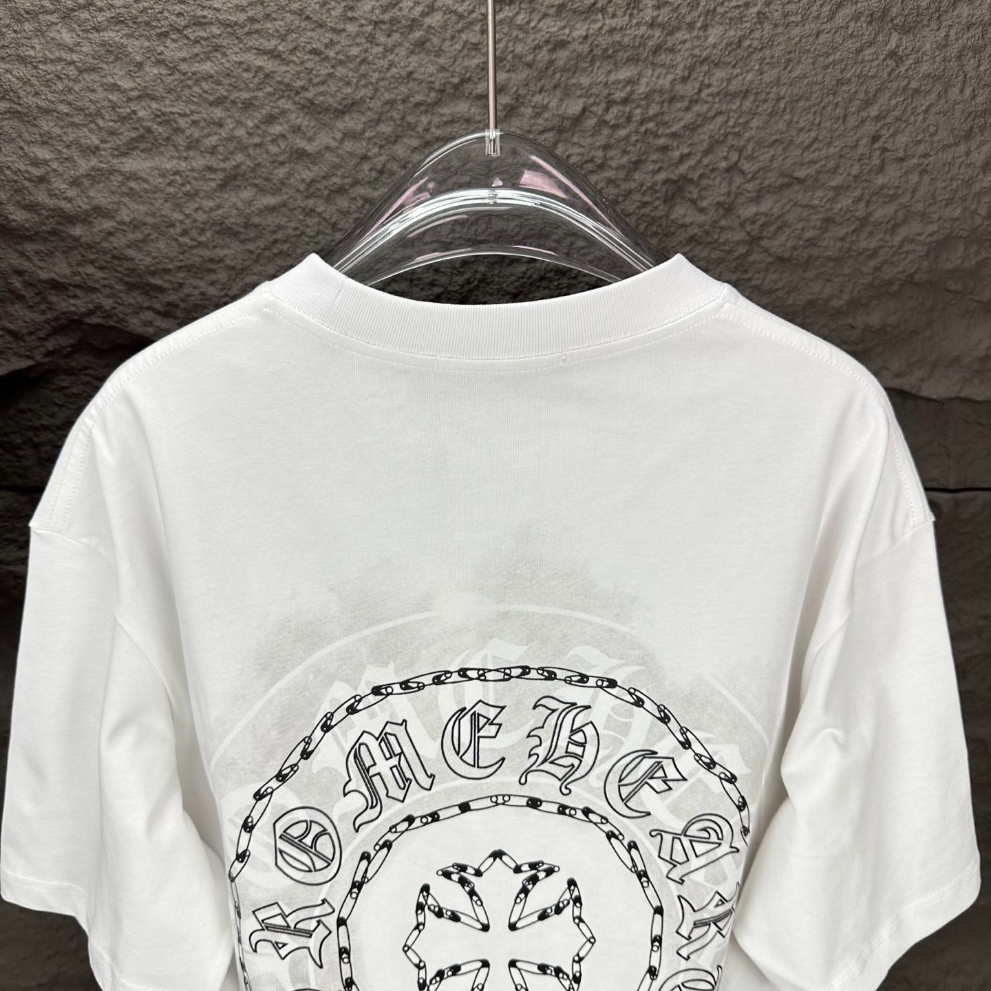 【CHROME HEARTS】ホースシュー ワッフル サーマル Tシャツ 在庫少【CHROME HEARTS】 ホースシュー サーマルワッフルTシャツ