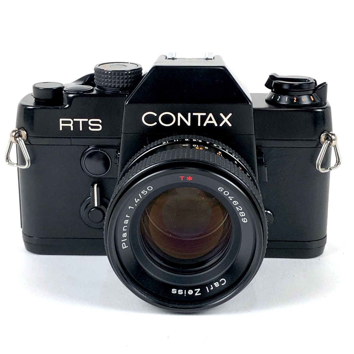 コンタックス CONTAX RTS + Planar T* 50mm F1.4 AEJ プラナー フィルム マニュアルフォーカス 一眼レフカメラ  【中古】