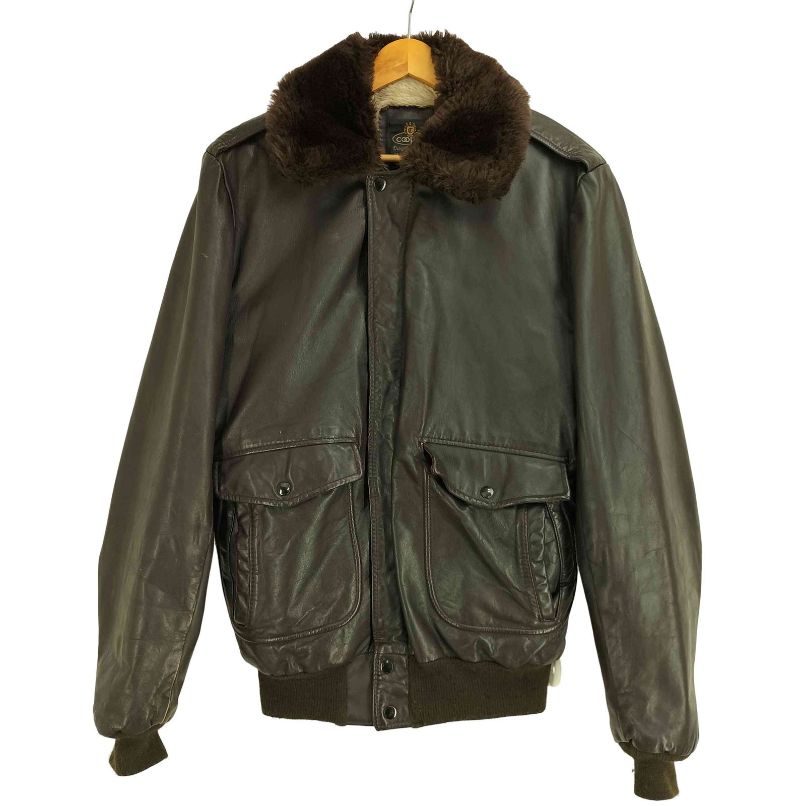 クーパー cooper 70-80s USA製 G1 フライトジャケット レザー