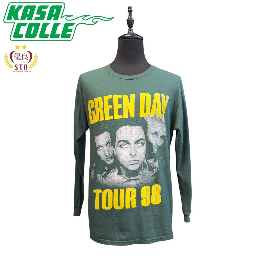 グリーンデイ GREEN DAY 1999 tour Tシャツ GREENDAY BROCKUM】90'sヴィンテージ 1994ツアーバンドTシャツ