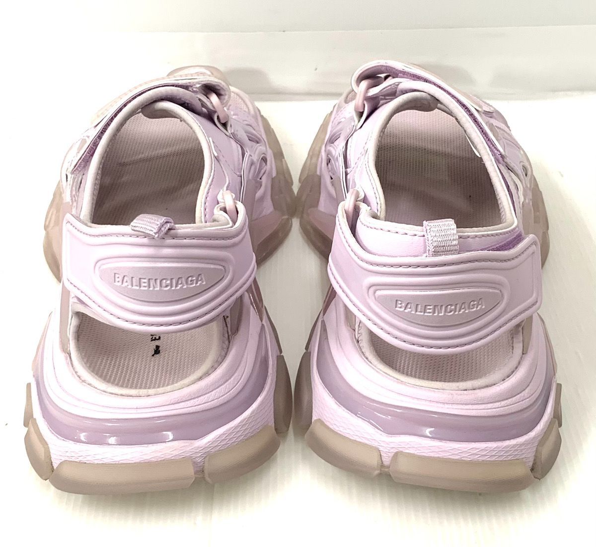 バレンシアガ BALENCIAGA トラック サンダル レザー ラバー 655948  