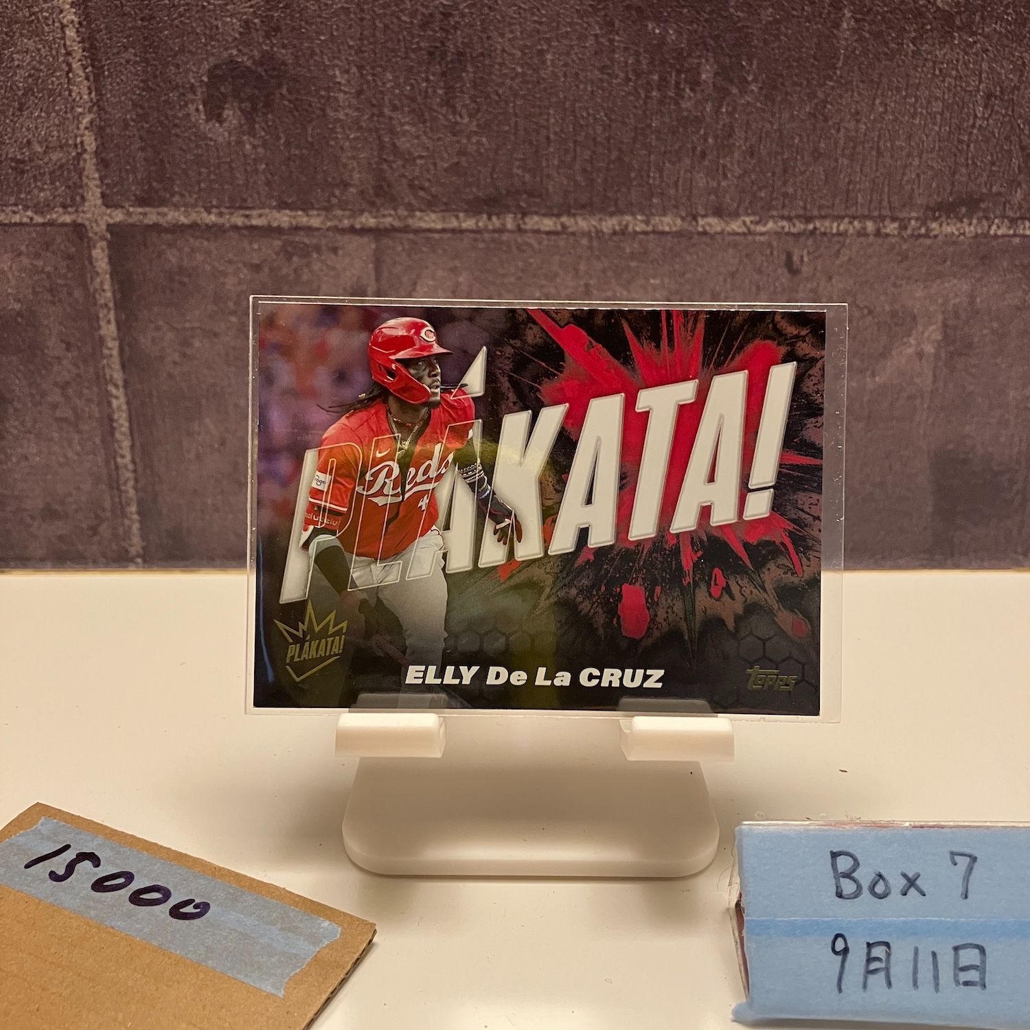 2025 Topps エリー デラクルーズ シンシナティ レッズ Insert PLAKATA! カード