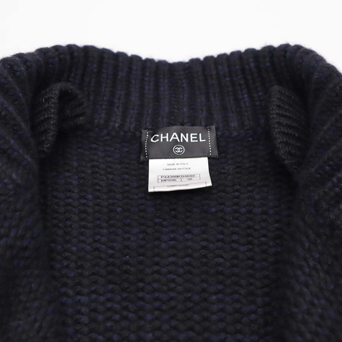 シャネル CHANEL カーディガン セーター カシミア 38 M1087 - メルカリ