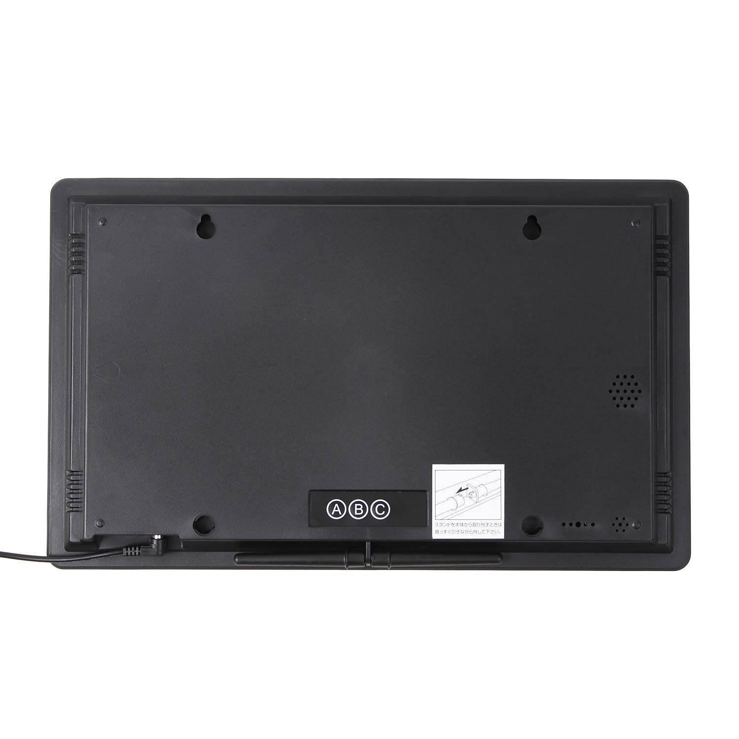 MAG 掛け時計 LED デジタル デジブルー 温度 日付表示 置き掛け兼用