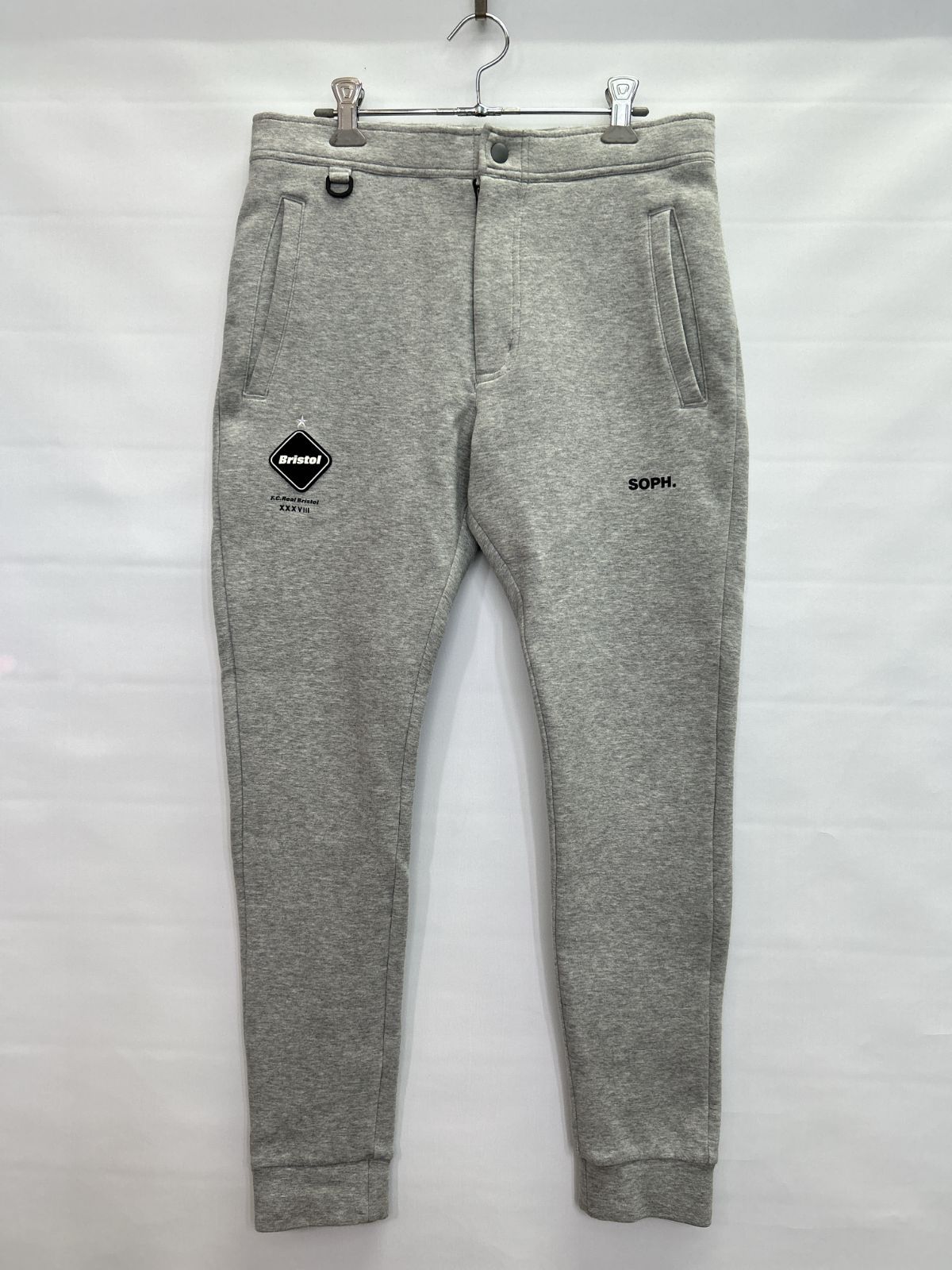 浜館76-2051 店舗併売品 F.C.Real Bristol F.C.R.B. エフシー ルブリストル 17AW スウェット トレーニングパンツ Sサイズ