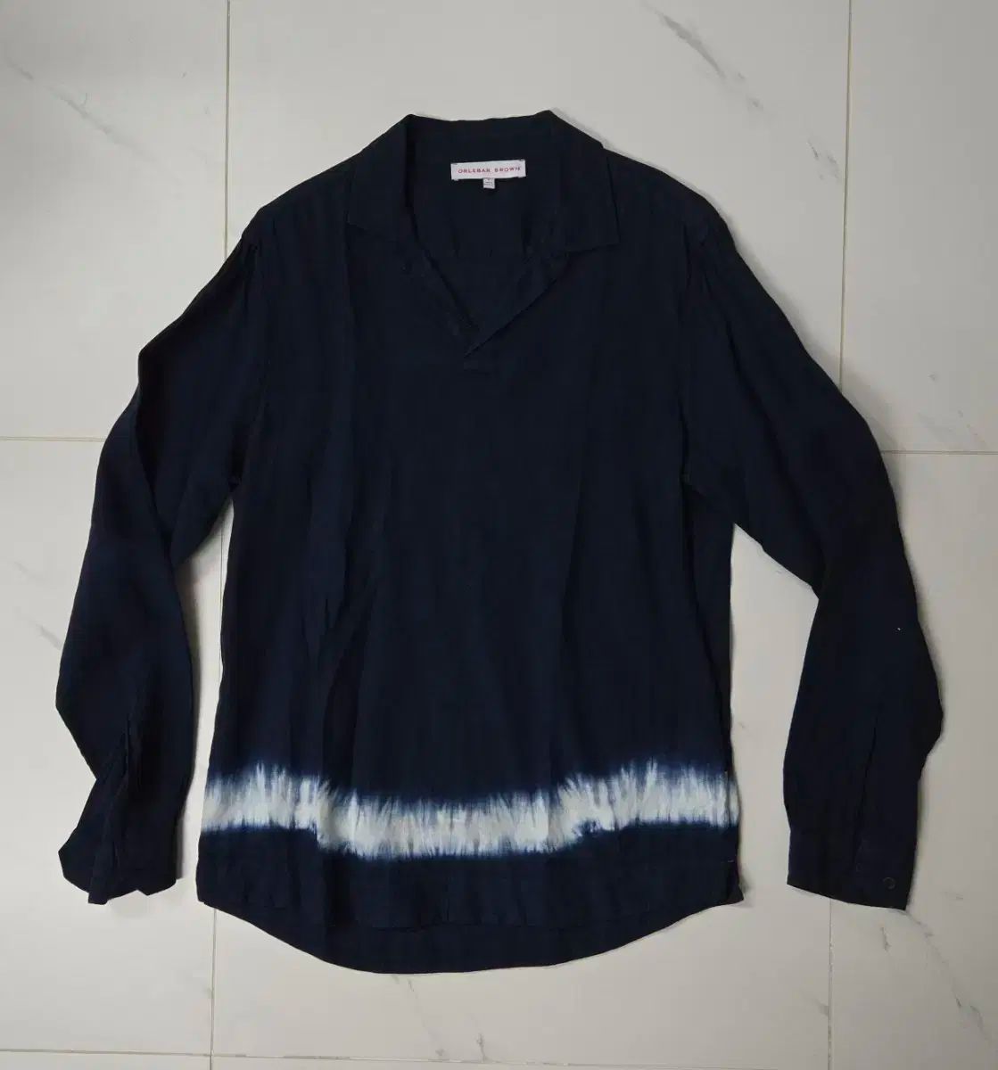 Orlebar Brown オレバ 茶色 長袖Tシャツ