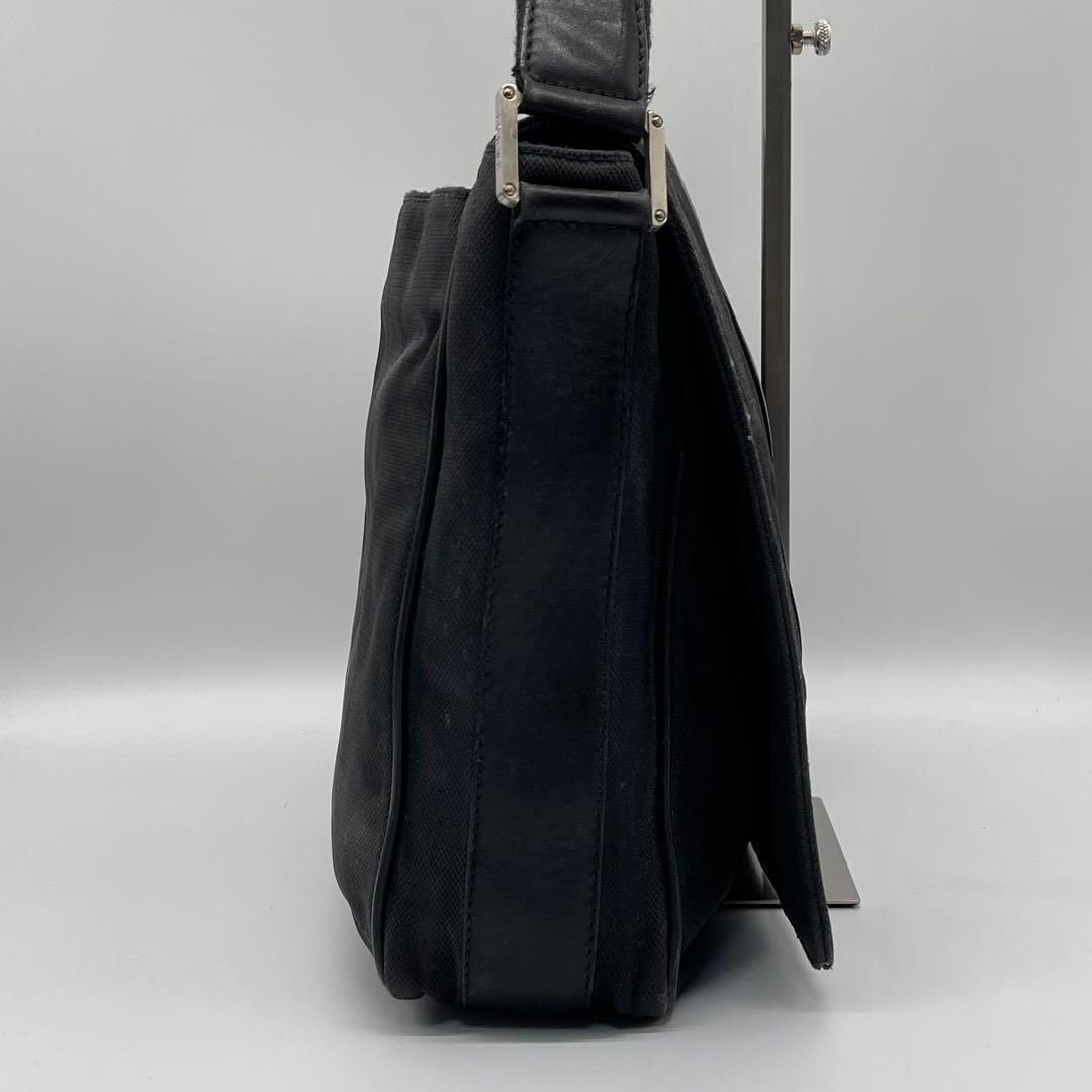【訳あり】LOEWE ロエベ メッセンジャーバッグ ショルダーバッグ 黒色 訳あり】LOEWE ロエベ メッセンジャーバッグ ショルダーバッグ
